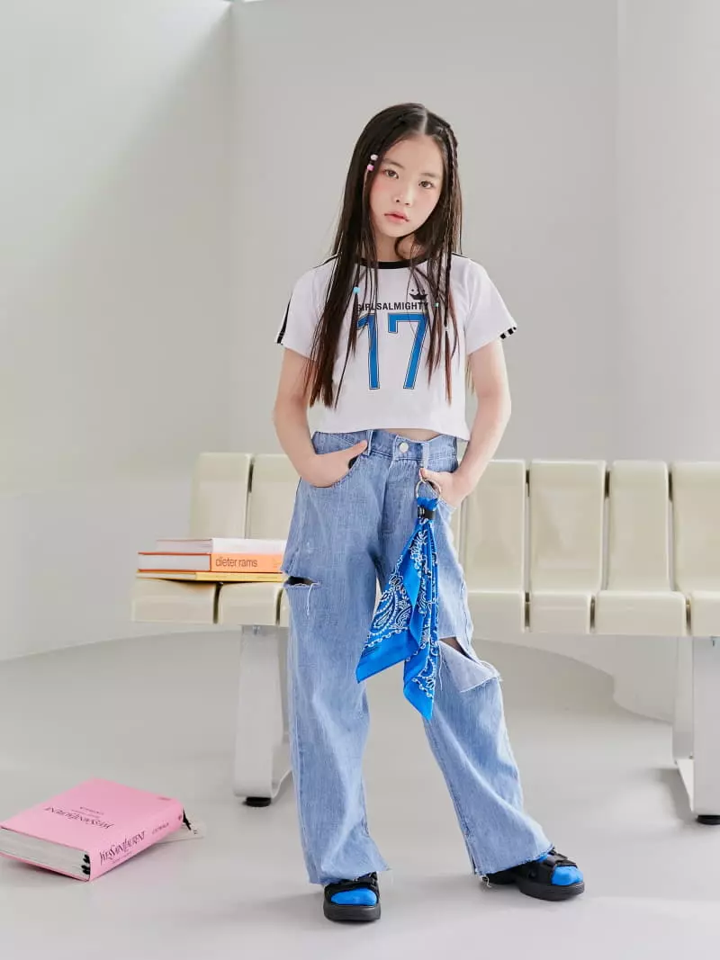 Lilas - Korean Children Fashion - #discoveringself - Tape Piping Tee - 2