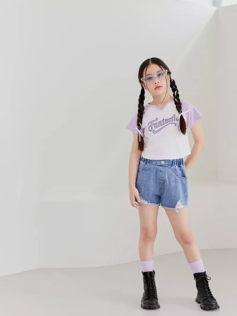 Lilas - Korean Children Fashion - #fashionkids - One Pick Tee - 3