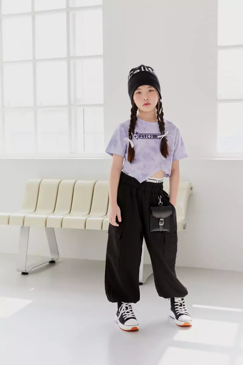 Lilas - Korean Children Fashion - #kidsshorts - Olly Unbal Tee - 9