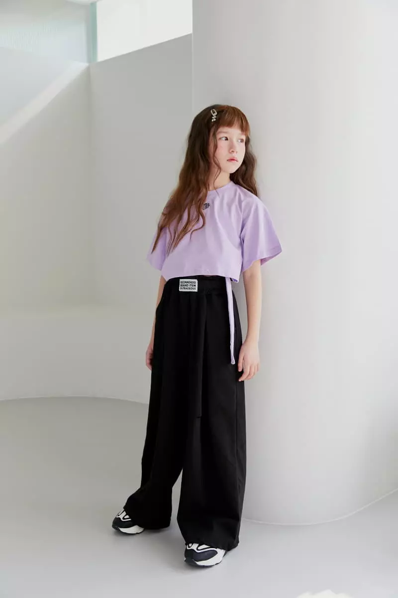 Lilas - Korean Children Fashion - #littlefashionista - Icon Buckle Tee - 3