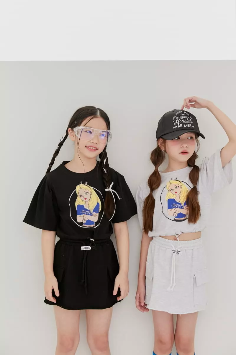 Lilas - Korean Children Fashion - #prettylittlegirls - Cargo Skirt