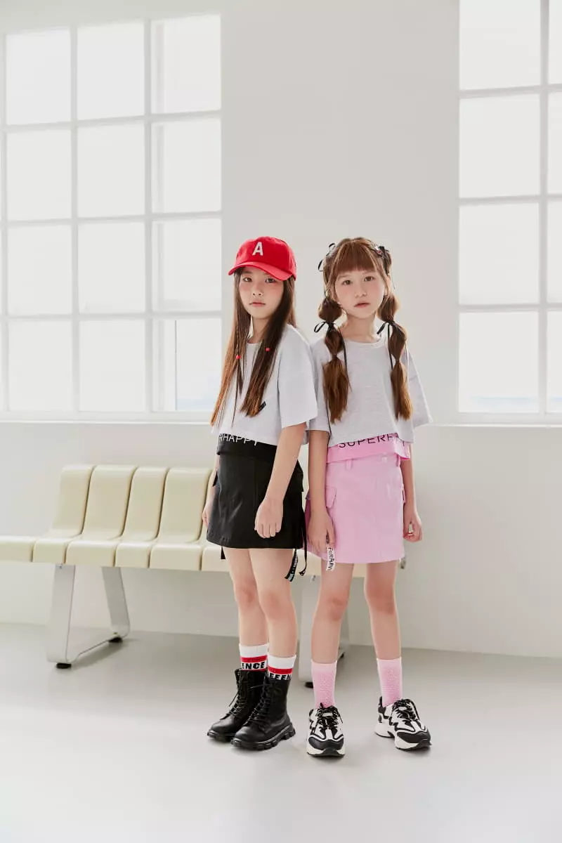 Lilas - Korean Children Fashion - #prettylittlegirls - Crop Hollu Tee - 7