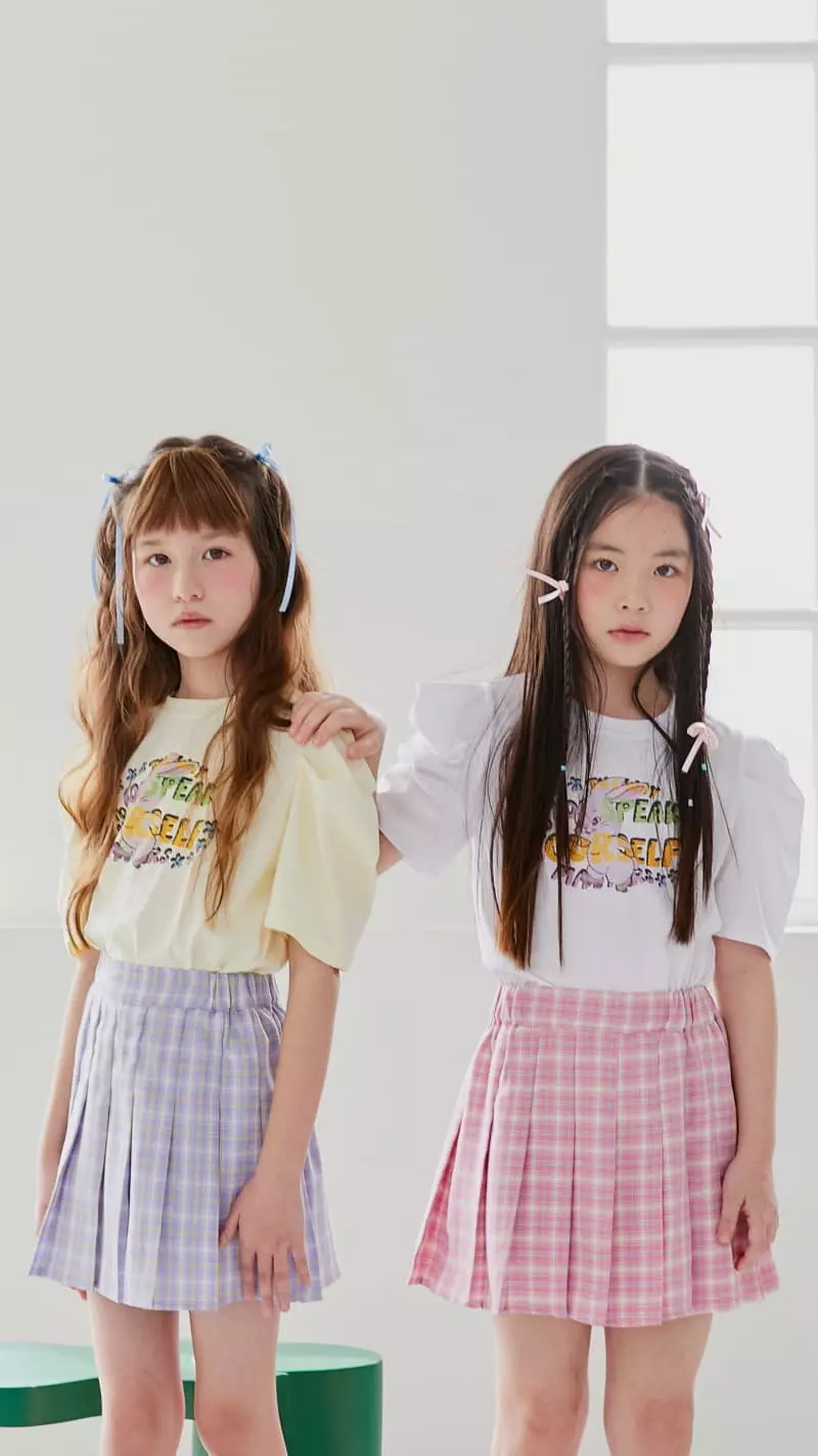 Lilas - Korean Children Fashion - #stylishchildhood - New Jeans Tee - 11
