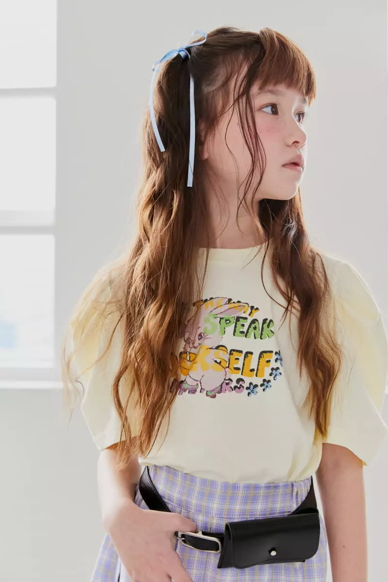 Lilas - Korean Children Fashion - #todddlerfashion - New Jeans Tee - 9