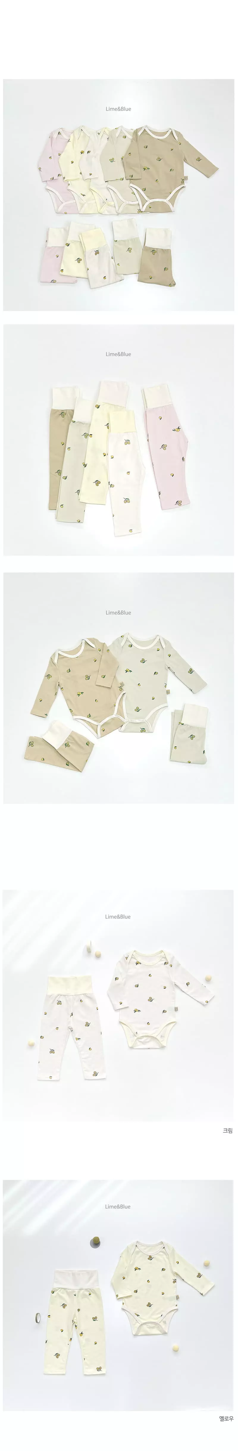 Lime & Blue - Korean Baby Fashion - #babylifestyle - Organic Olive Bodysuit - 2