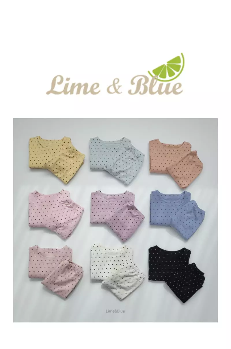 Lime & Blue - Korean Children Fashion - #Kfashion4kids - Hear Best Family Easywear Mom