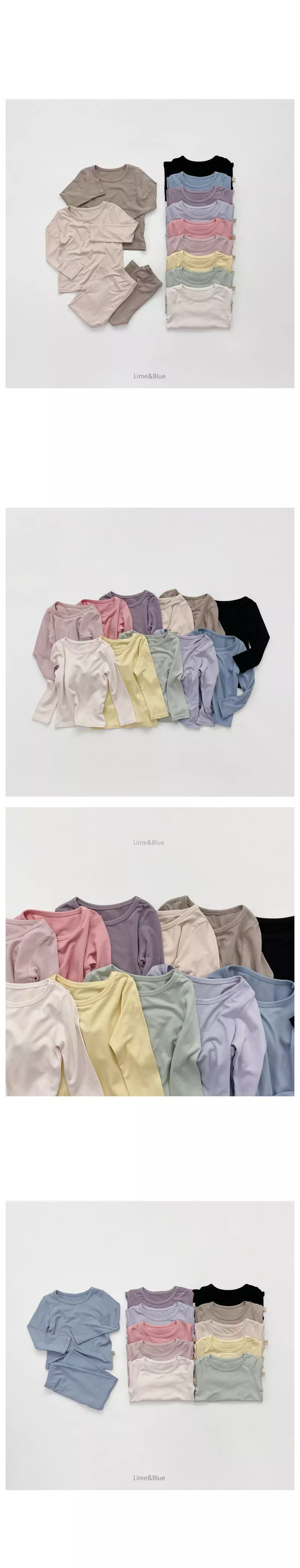 Lime & Blue - Korean Children Fashion - #childofig - New Heat Tech Easywear - 2