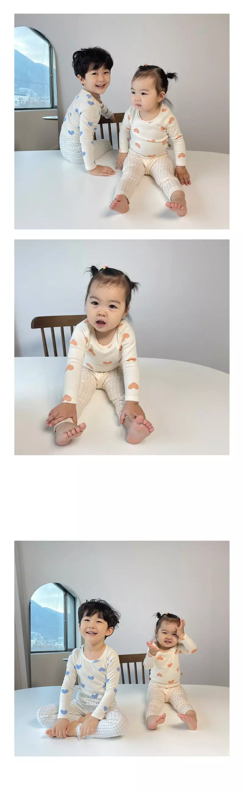Lime & Blue - Korean Children Fashion - #childrensboutique - Heart Coco Easywear - 9