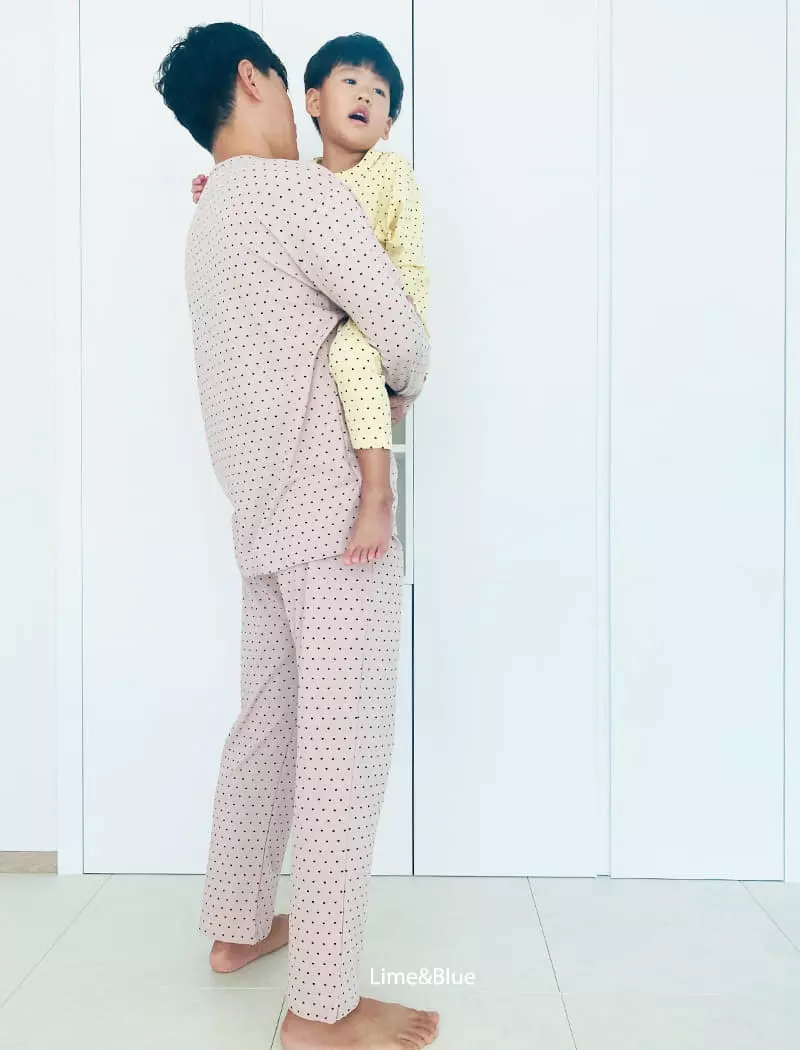 Lime & Blue - Korean Children Fashion - #fashionkids - Hear Best Family Easywear Mom - 11