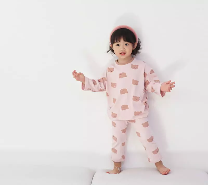 Lime & Blue - Korean Children Fashion - #kidsshorts - Bear Easywear - 11