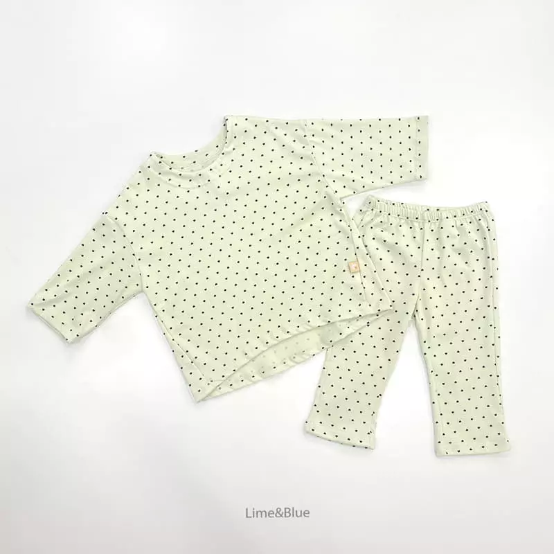 Lime & Blue - Korean Children Fashion - #kidsstore - Celeb Easywear - 5