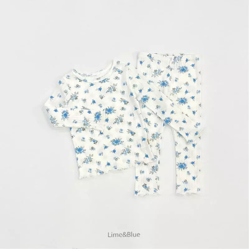 Lime & Blue - Korean Children Fashion - #littlefashionista - Veronica Easywear - 2