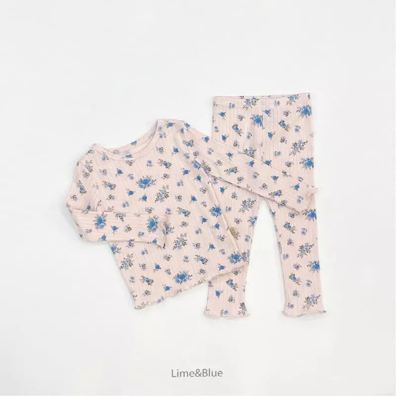 Lime & Blue - Korean Children Fashion - #magicofchildhood - Veronica Easywear - 3