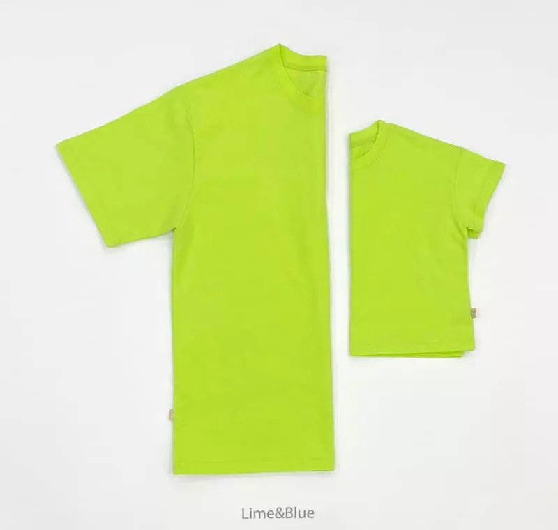 Lime & Blue - Korean Women Fashion - #thatsdarling - Basic Tee Mom - 3