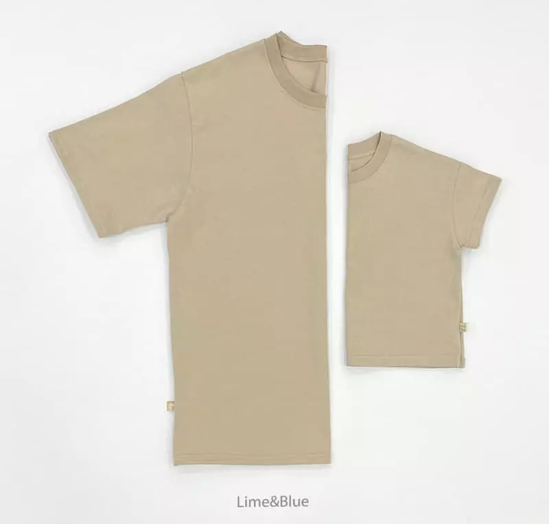 Lime & Blue - Korean Women Fashion - #thatsdarling - Basic Tee Mom - 4