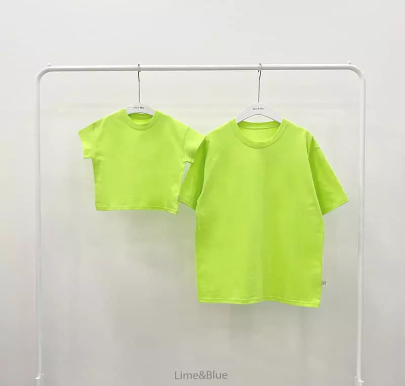 Lime & Blue - Korean Women Fashion - #womensfashion - Basic Tee Mom - 6
