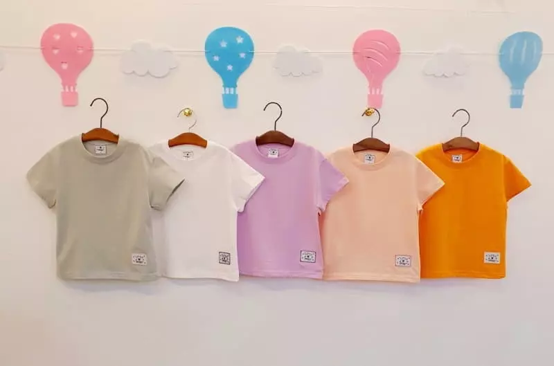 Little Rabbit - Korean Children Fashion - #fashionkids - Washing Mos Short Sleeves Tee