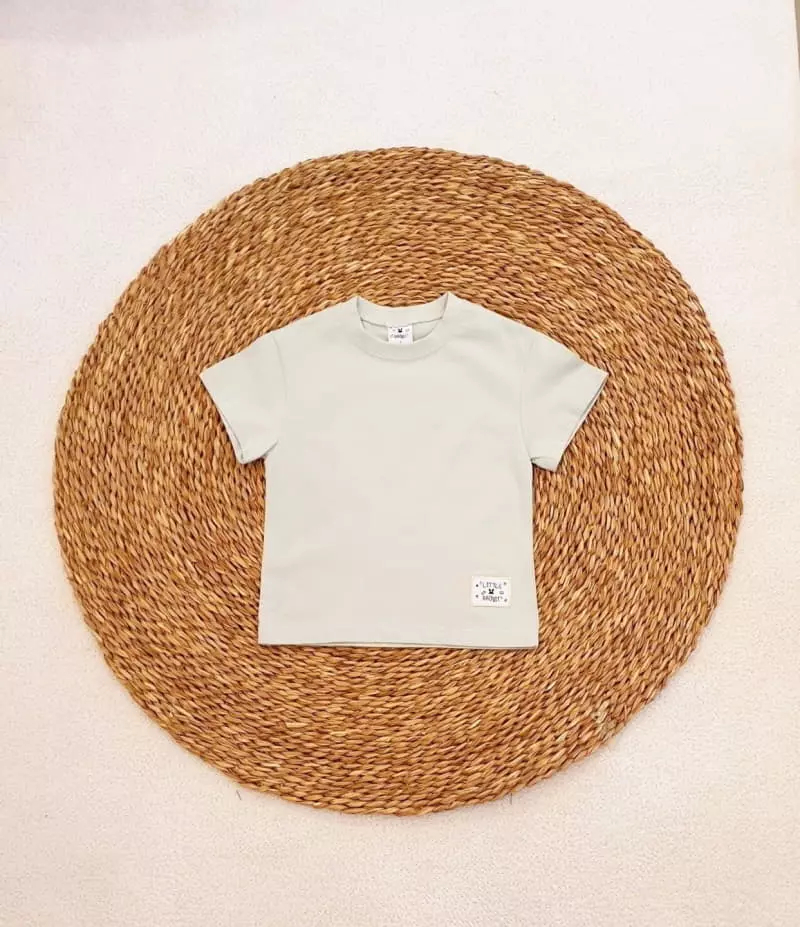 Little Rabbit - Korean Children Fashion - #kidsstore - Washing Mos Short Sleeves Tee - 3