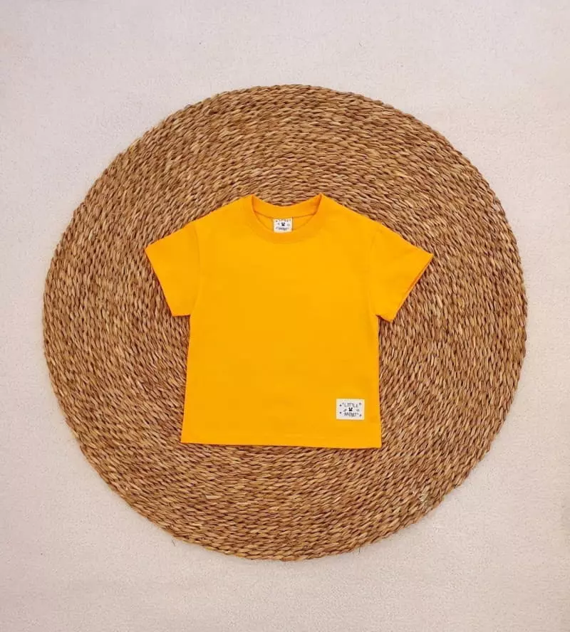 Little Rabbit - Korean Children Fashion - #littlefashionista - Washing Mos Short Sleeves Tee - 6