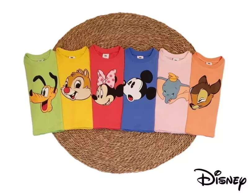 Little Rabbit - Korean Children Fashion - #magicofchildhood - Mickey And Friends Top Bottom Set - 2