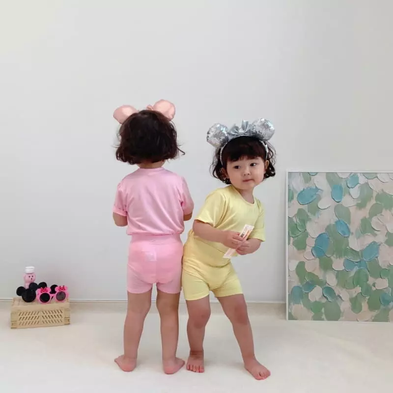 Little Rabbit - Korean Children Fashion - #minifashionista - Slush Short Leggings - 5