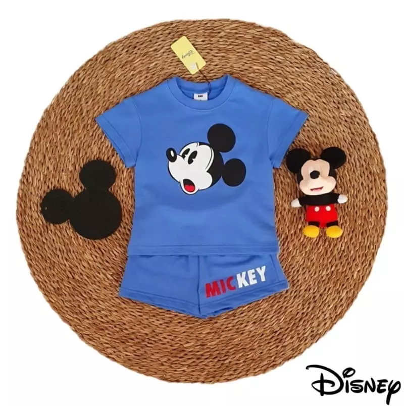 Little Rabbit - Korean Children Fashion - #minifashionista - Mickey And Friends Top Bottom Set - 4