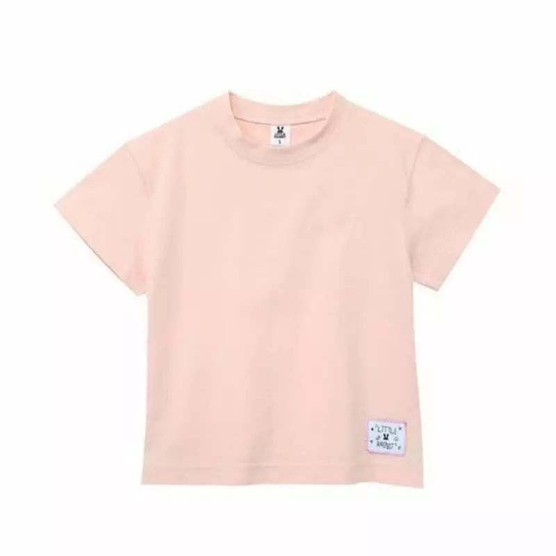 Little Rabbit - Korean Children Fashion - #prettylittlegirls - Washing Mos Short Sleeves Tee - 9