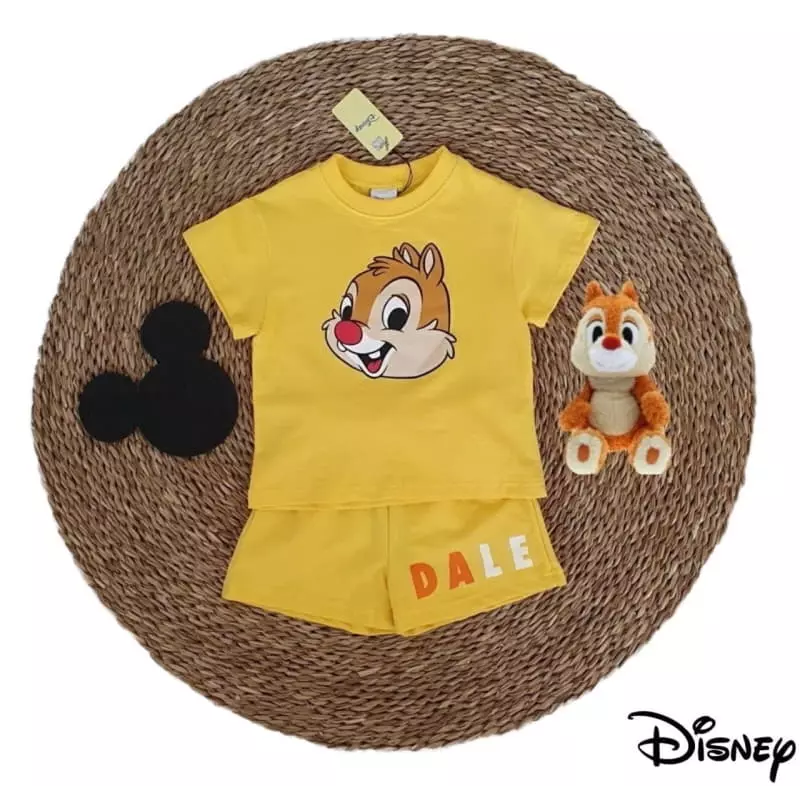 Little Rabbit - Korean Children Fashion - #stylishchildhood - Mickey And Friends Top Bottom Set - 7