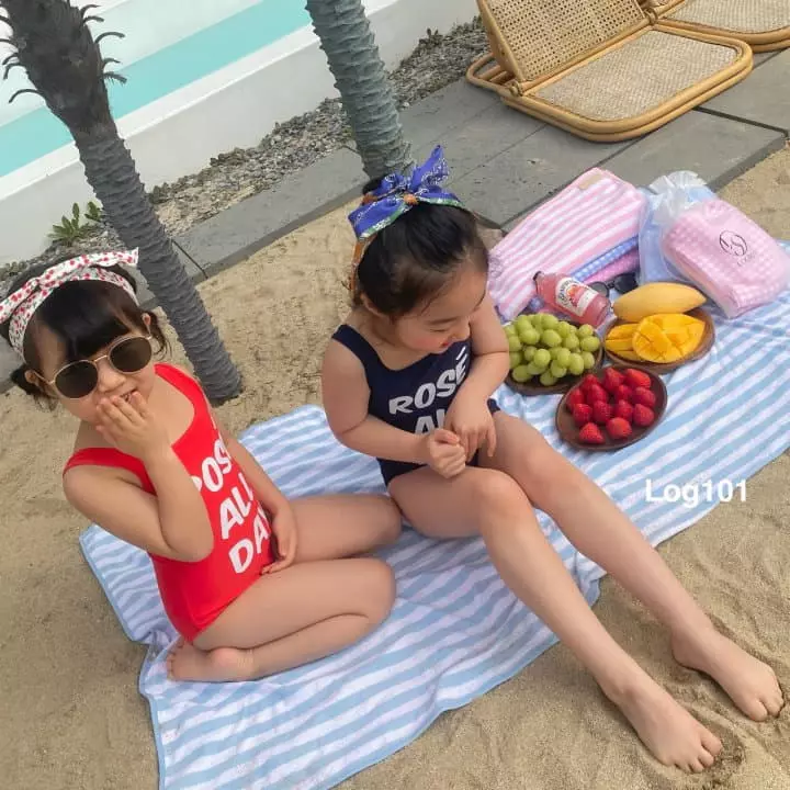 Log101 - Korean Children Fashion - #littlefashionista - Rose Swimwear - 12