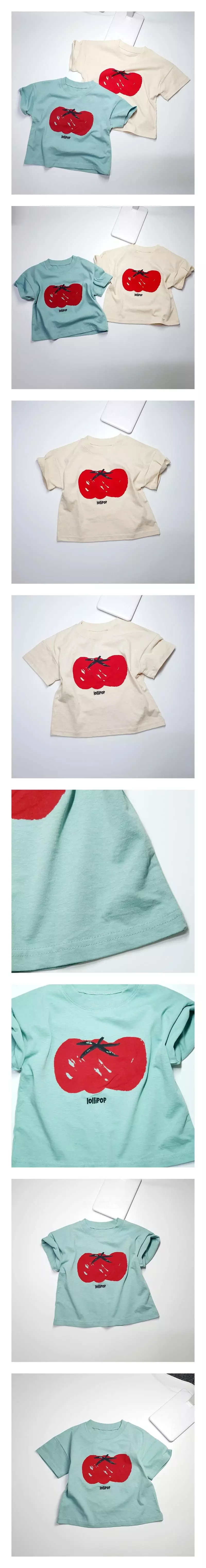 Lollipop - Korean Children Fashion - #childrensboutique - Tomato Tee