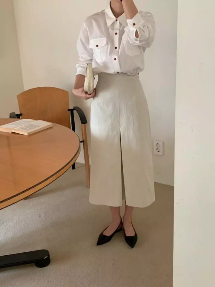 Loner - Korean Women Fashion - #momslook - Dyeing Skirt - 8