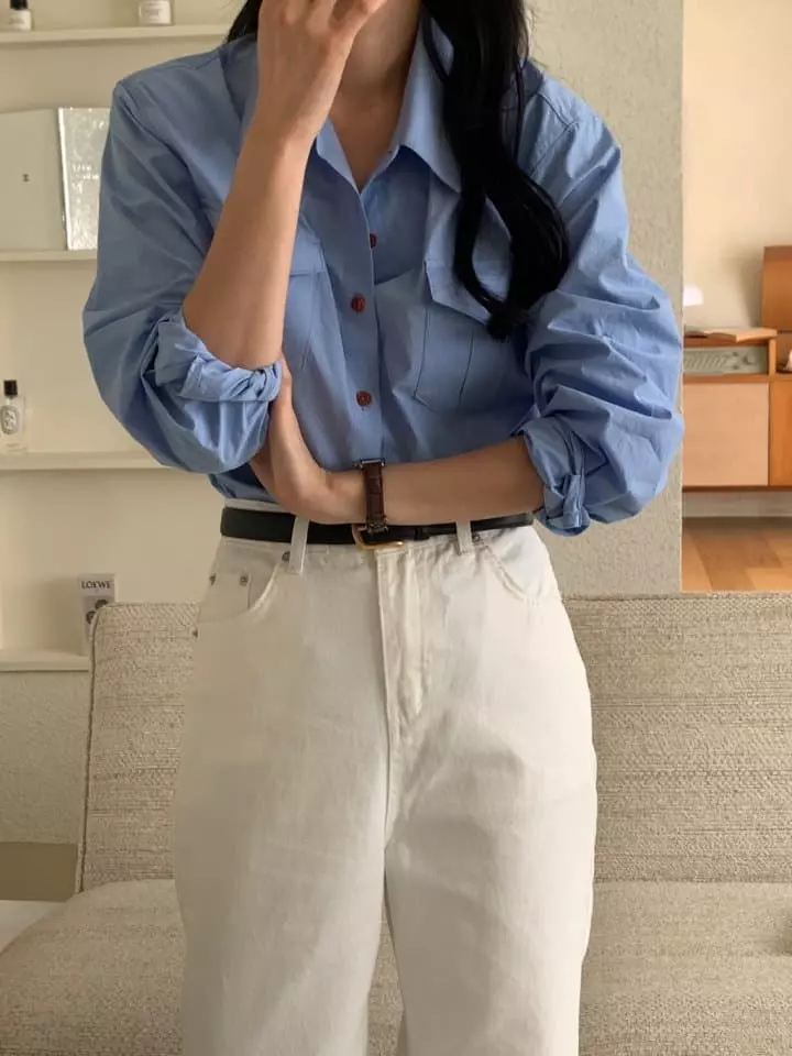 Loner - Korean Women Fashion - #womensfashion - Wood Shirt - 6