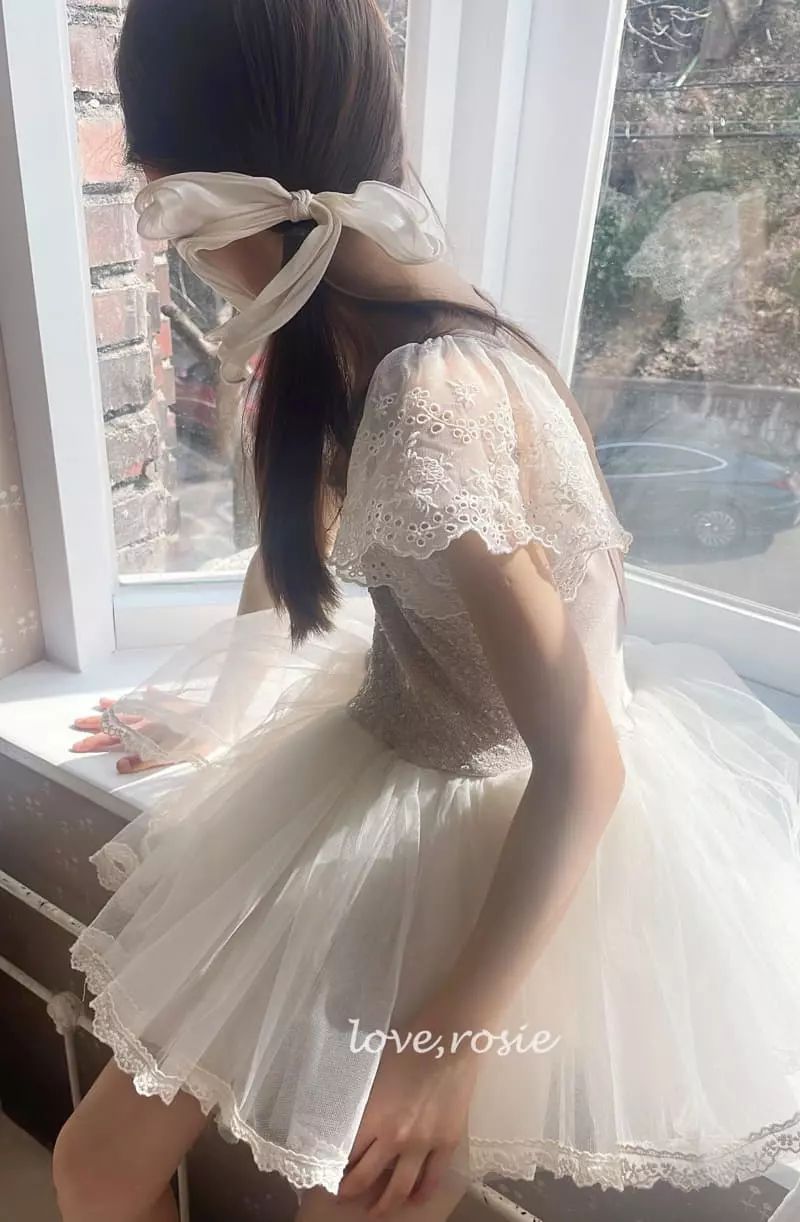 Love Rosie - Korean Children Fashion - #todddlerfashion - Swan Vintage Lace Beret Wear