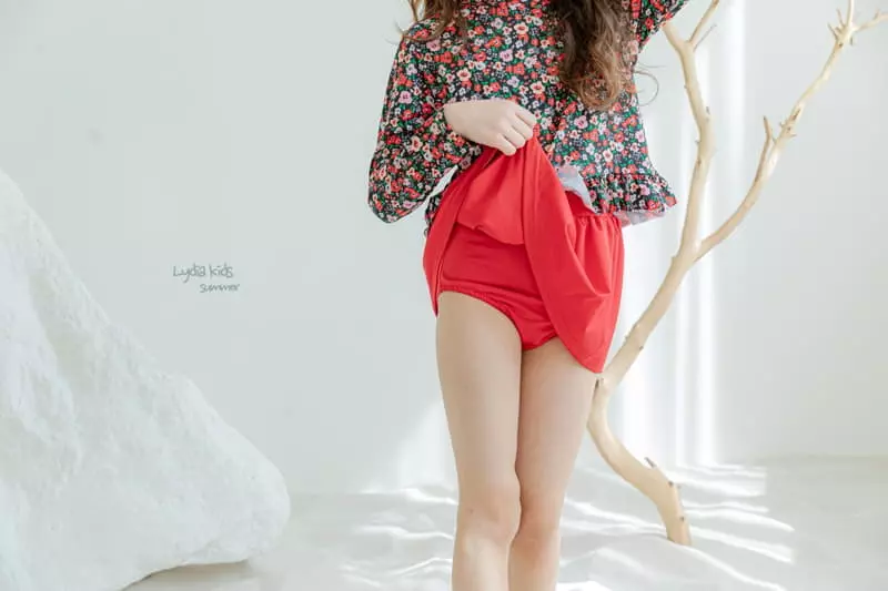 Lydia - Korean Children Fashion - #childofig - Bono Swimwear Top Bottom Set - 4