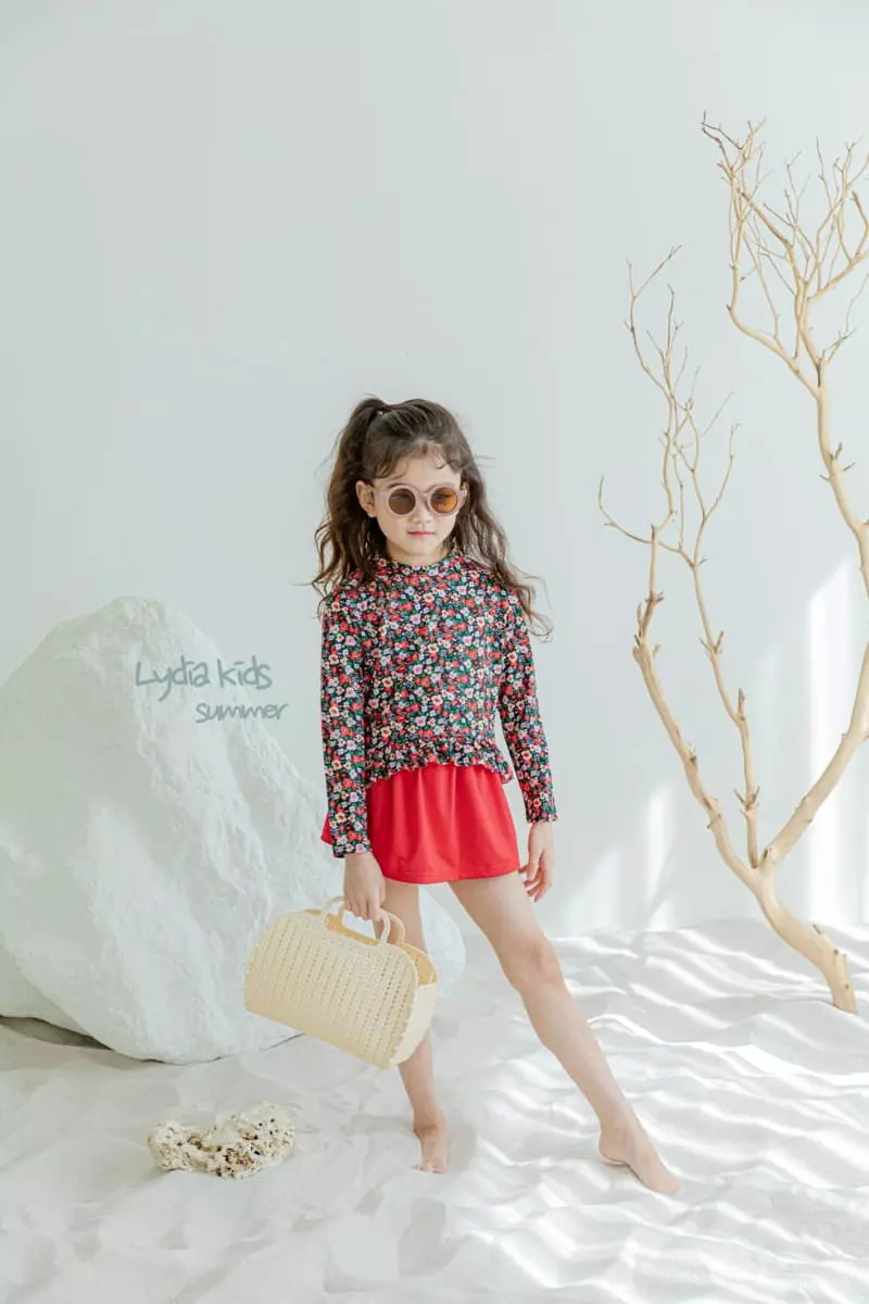 Lydia - Korean Children Fashion - #discoveringself - Bono Swimwear Top Bottom Set - 6