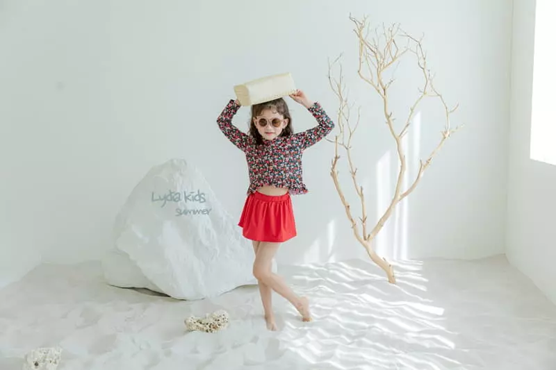 Lydia - Korean Children Fashion - #fashionkids - Bono Swimwear Top Bottom Set - 7