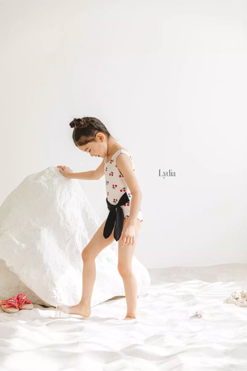 Lydia - Korean Children Fashion - #kidsstore - Cherry Swimwear - 5