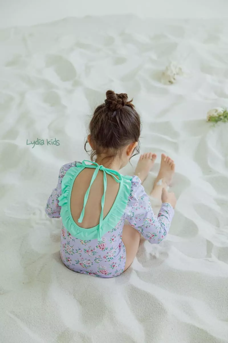 Lydia - Korean Children Fashion - #kidsstore - Masion One-piece Swimwear - 11