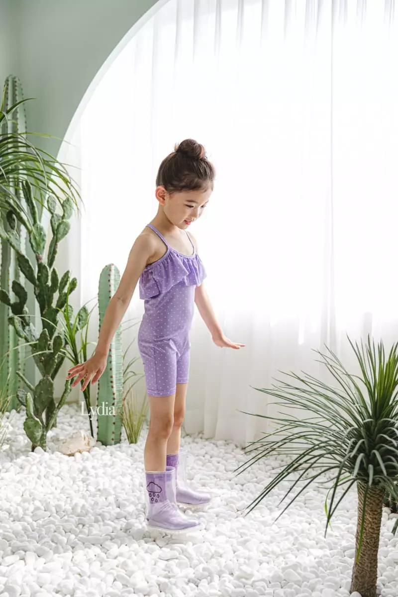 Lydia - Korean Children Fashion - #kidzfashiontrend - Dot Swimwear - 7