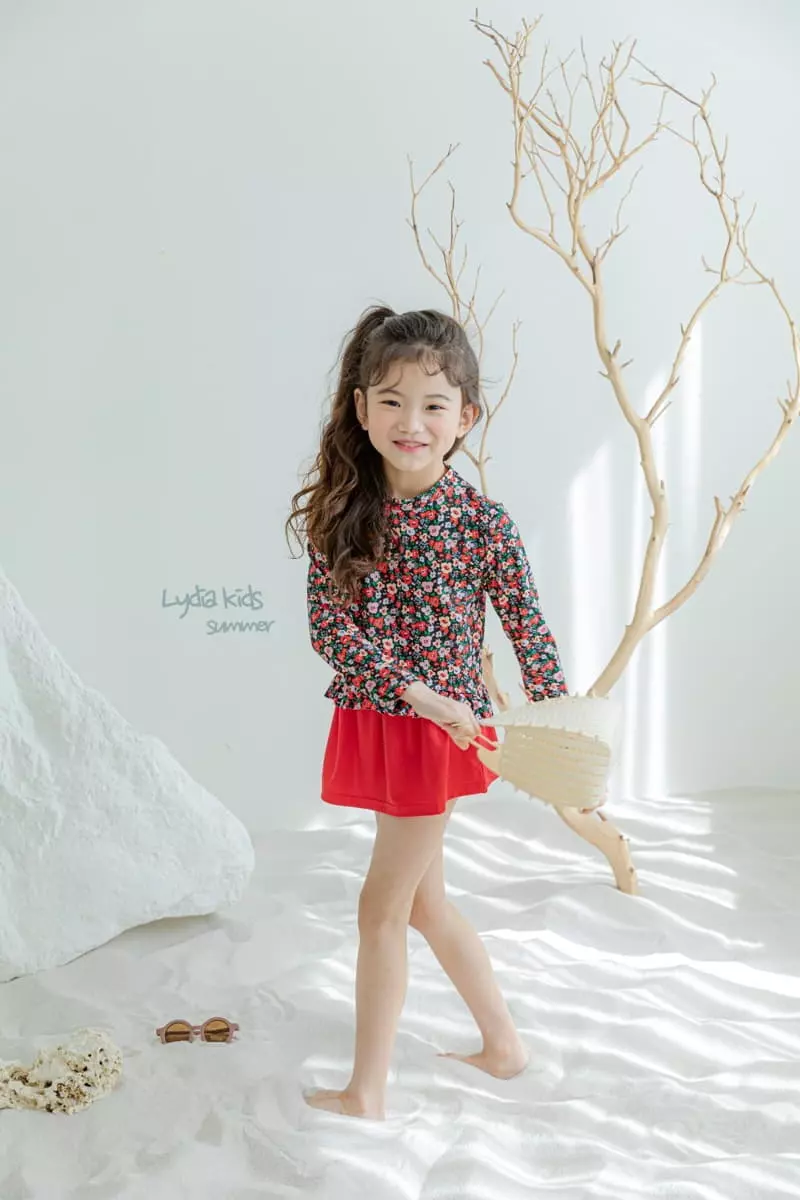 Lydia - Korean Children Fashion - #prettylittlegirls - Bono Swimwear Top Bottom Set