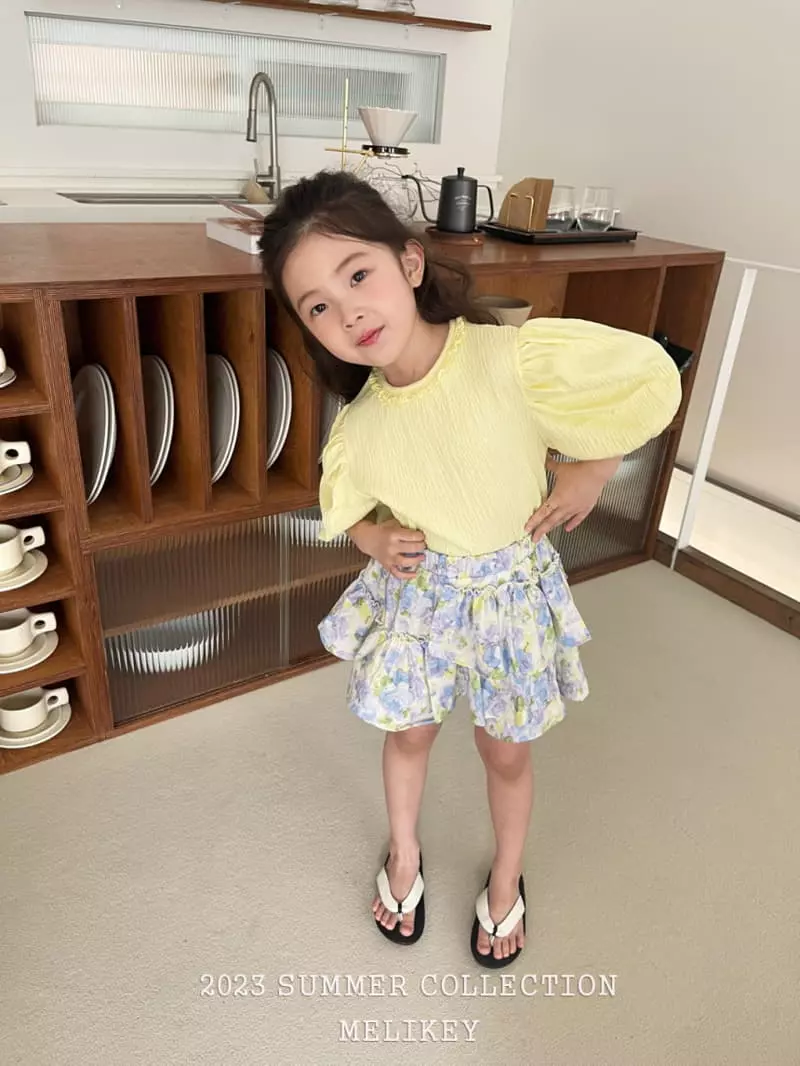 Melikey - Korean Children Fashion - #Kfashion4kids - Water Paint Frill Skirt - 2