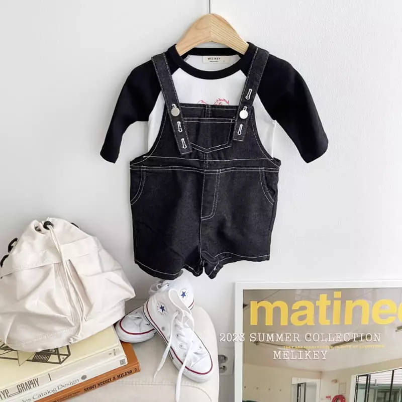 Melikey - Korean Children Fashion - #discoveringself - Cucu Dungarees Pants - 8