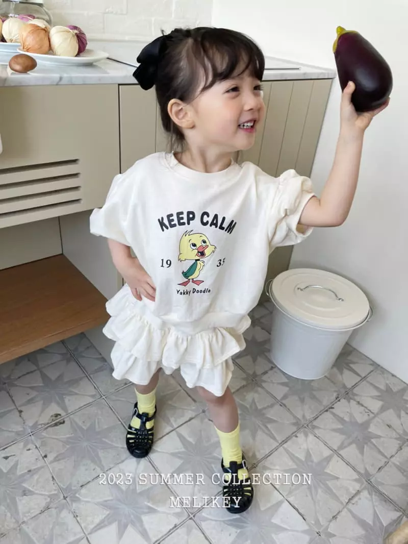 Melikey - Korean Children Fashion - #discoveringself - Duck Cancan Top Bottom Set - 11