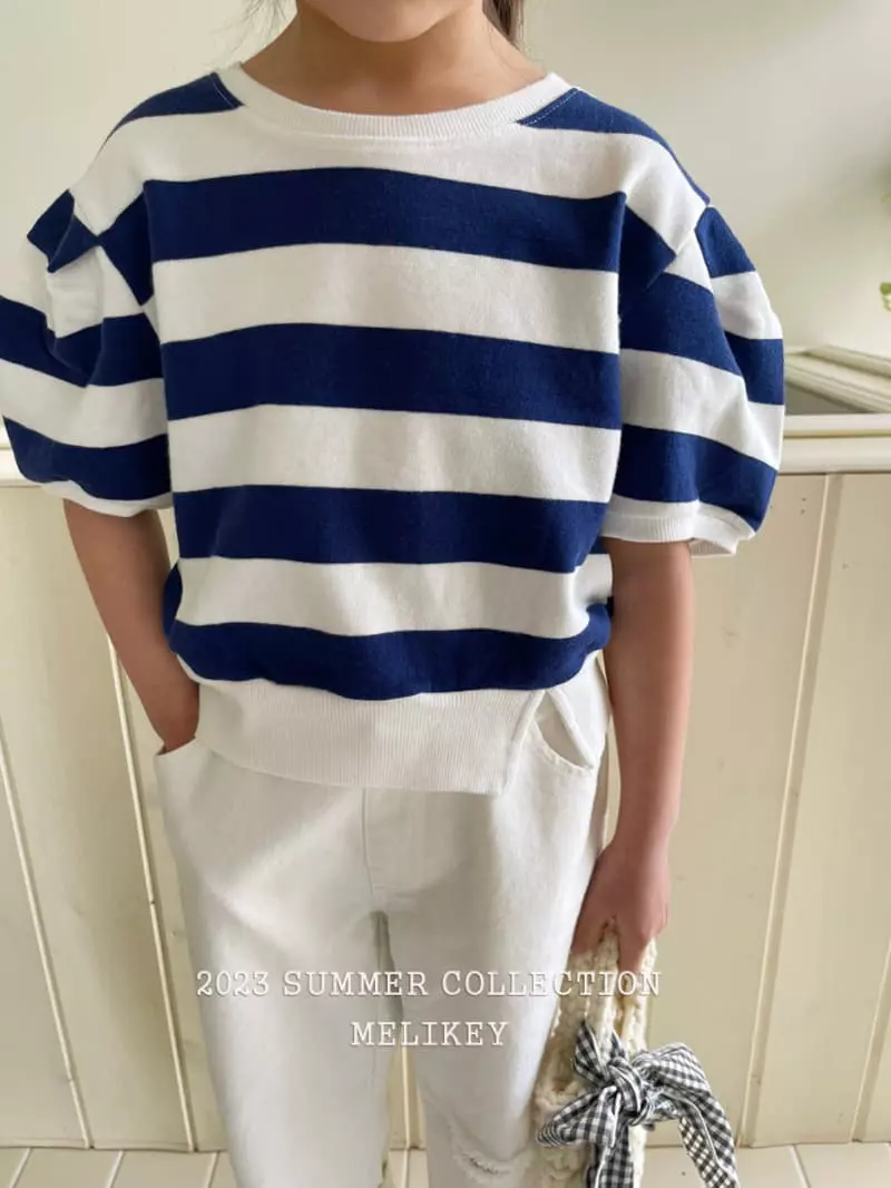 Melikey - Korean Children Fashion - #kidsshorts - Willy Crop Sweatshirt - 9