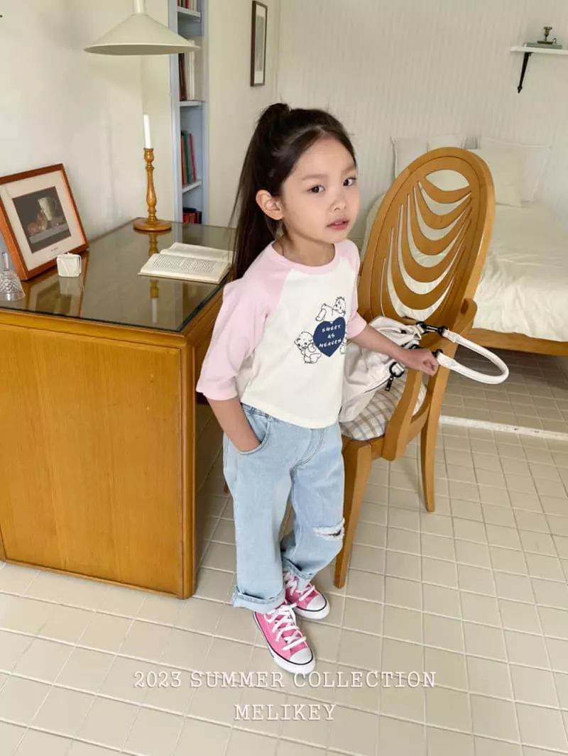 Melikey - Korean Children Fashion - #magicofchildhood - Slit Vintage Pants - 11