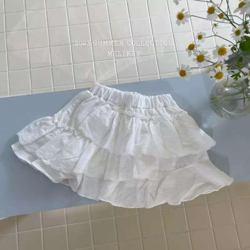 Melikey - Korean Children Fashion - #stylishchildhood - Unbal Less Skirt - 10