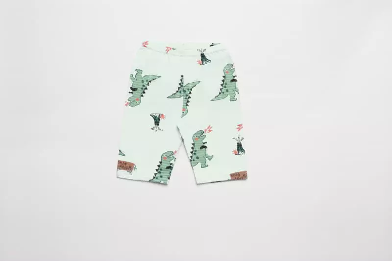 Mellis - Korean Children Fashion - #childofig - Happy Dino Capri Jacquard - 2
