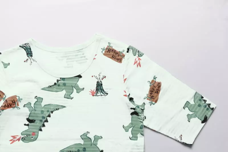 Mellis - Korean Children Fashion - #childofig - Happy Dino Capri Jacquard - 3
