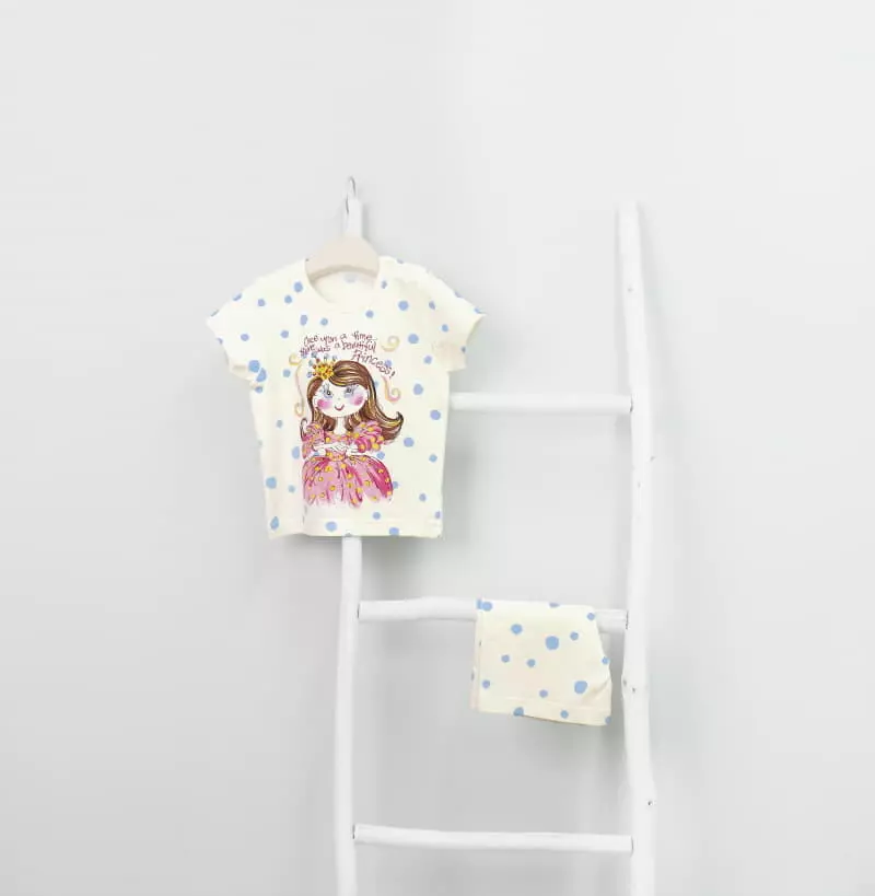 Mellis - Korean Children Fashion - #childofig - Dot Princess Sluv Cotton Modal