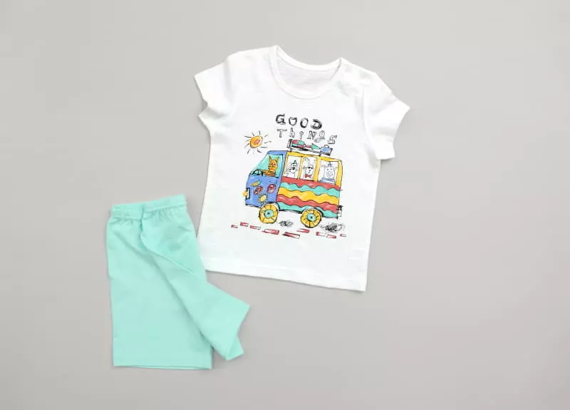 Mellis - Korean Children Fashion - #childrensboutique - School Bus Sluv Cotton Modal - 2